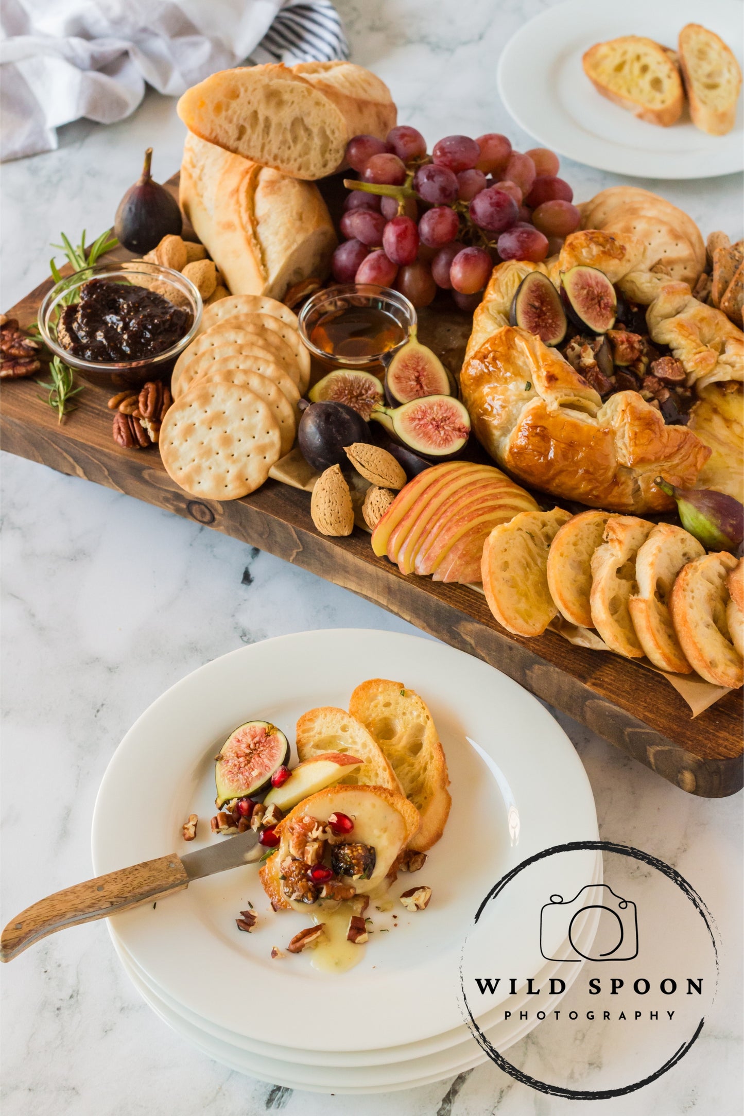 Baked Brie with Fig Jam - Exclusive