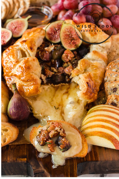 Baked Brie with Fig Jam - Exclusive