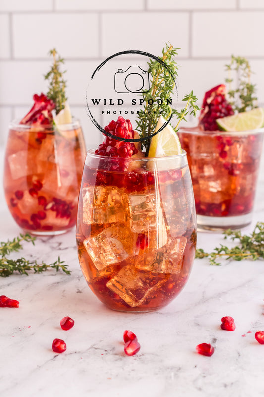 Pomegranate Gin Spritzer - Exclusive